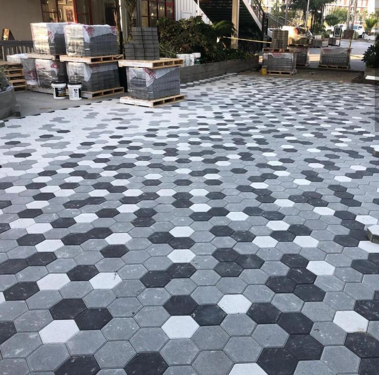Pavaj hexagon